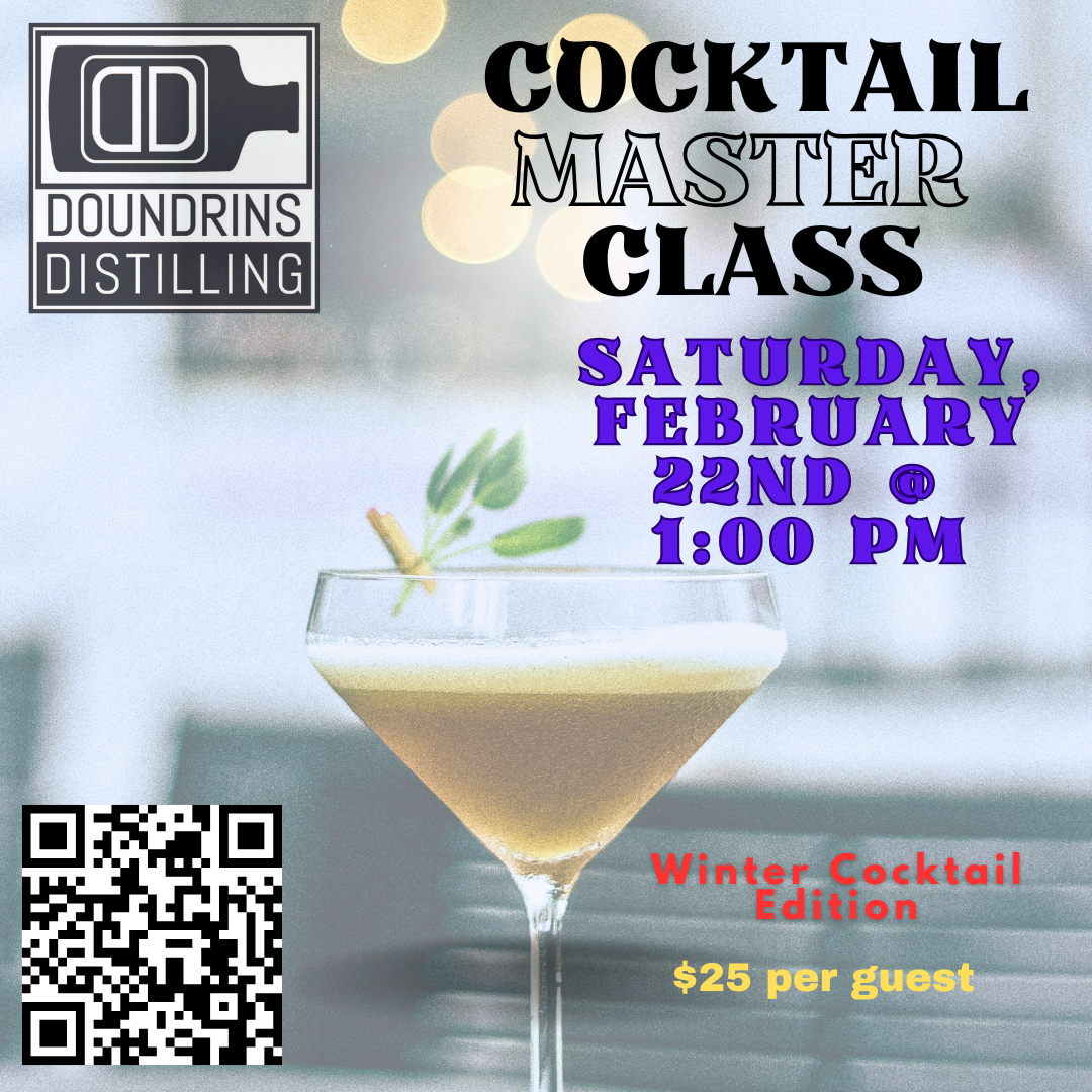 Winter Cocktail Master Class - Sign up w/ link